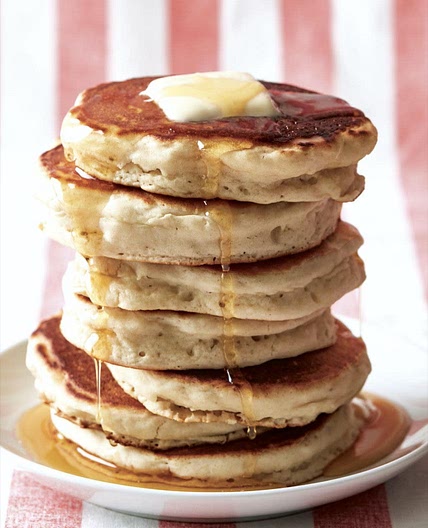 Fluffy Vanilla Pancakes (or Waffles)