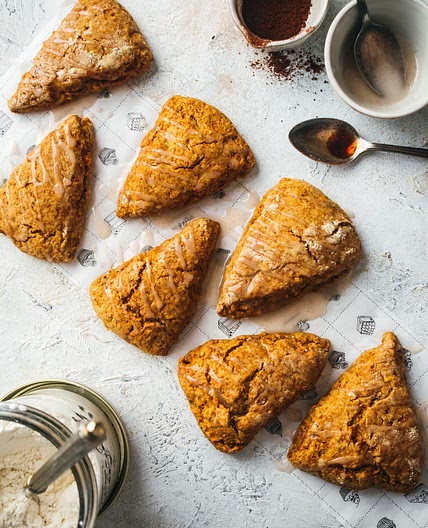 Vegan Pumpkin Scones