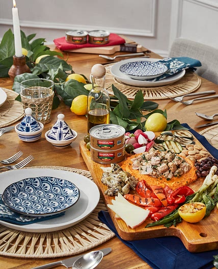 Top Chef Judge Gail Simmons partners with Genova to create Mediterranean-Inspired dinner party collection