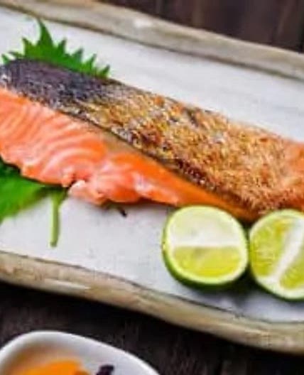 Japanese Salted Salmon (Shiozake)