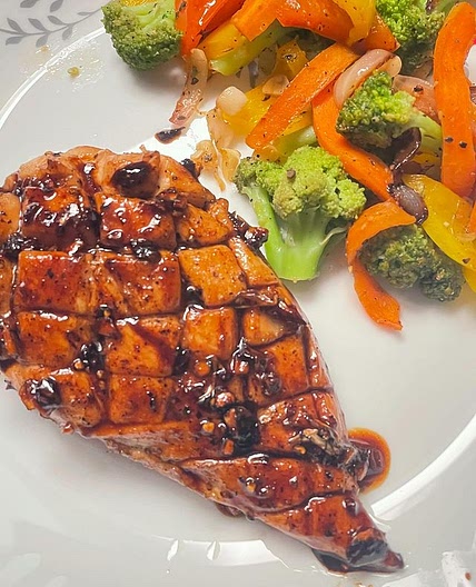 Honey Garlic Lemon Chicken 🍯 🧄 🍋 🍗