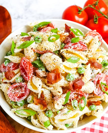 Bacon Ranch Pasta Salad
