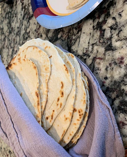 Homemade Flour Tortillas