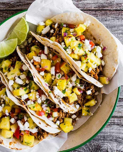 Pork/Pineapple Tacos