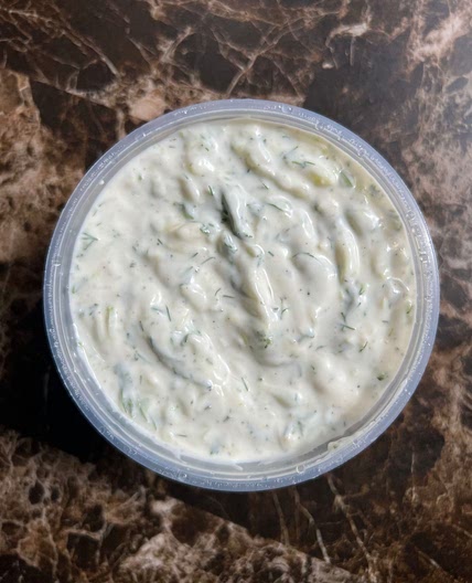 Vegan tzatziki sauce