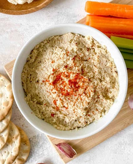 Cauliflower Hummus (without Chickpeas)