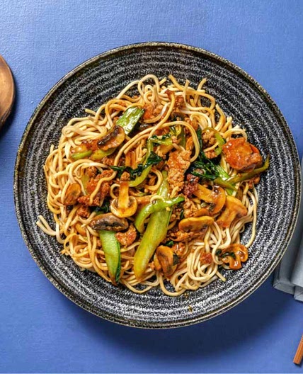 Pork stir-fry