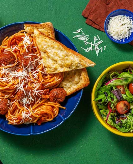 Spghetti and meatballs 