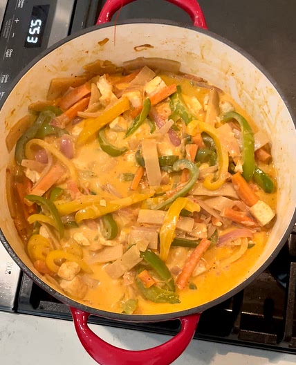 Thai Red Curry w/ Tofu