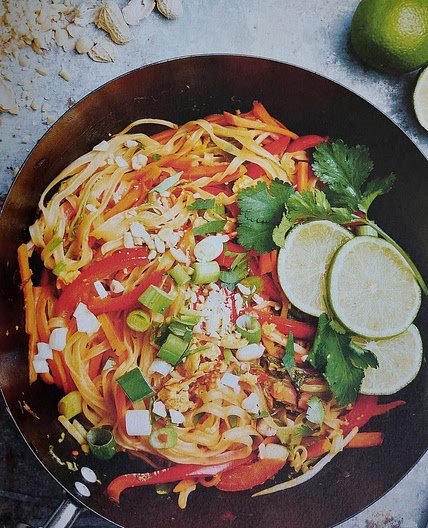 Pad Thaï aux légumes