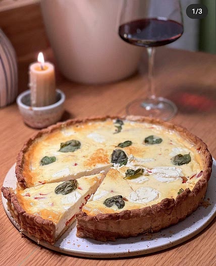 Trata cu branza de capra