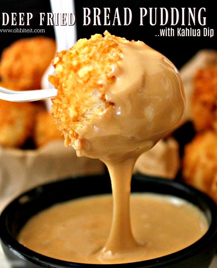 ~Deep Fried Bread Pudding!