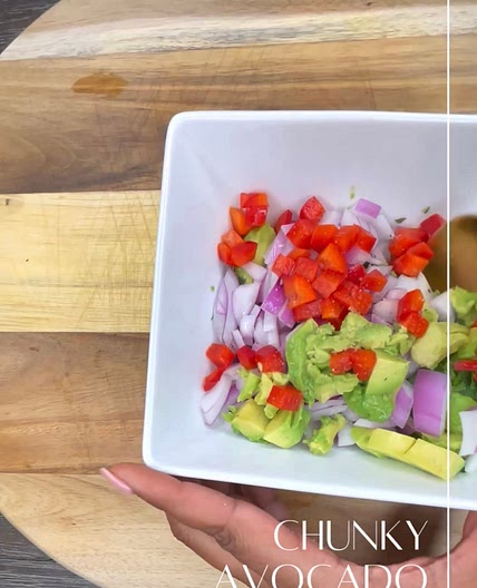 Chunky Avocado Salad 