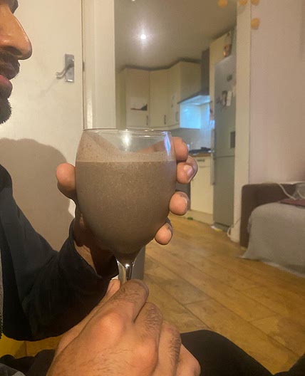 Oreo milkshake 