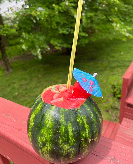 Boozy Watermelon Slushie