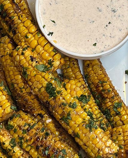 If you haven’t tried making corn ribs, this is your sign to do so! I love corn on the cob and these corn ribs are so flavorful and delicious because the flavors really get a chance to penetrate all the kernels. I made this recipe with ’s Rajun Cajun Season