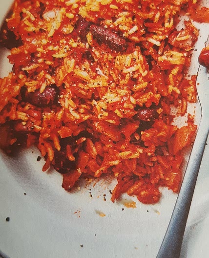 Riz mexicain aux haricots rouges (au companion)