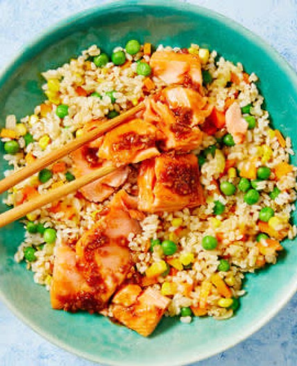 Soy and Sesame Baked Salmon