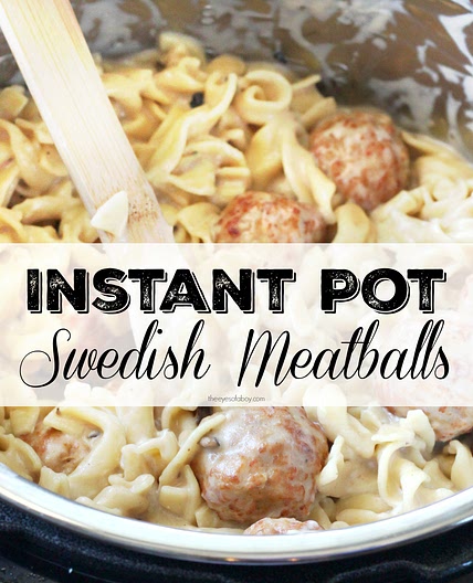 Instant Pot Swedish Meatballs Recipe