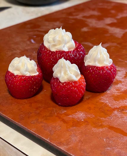 Cream Cheese Strawberries 