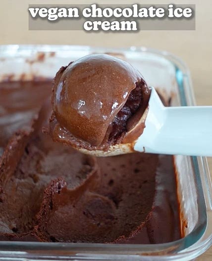 VEGAN CHOCOLATE ICE CREAM 🍦 🍫