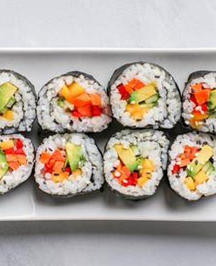 Rainbow Veggie Rolls