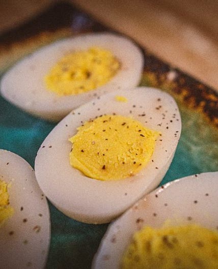 Vegan hard boiled EGG