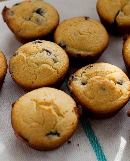 Blueberry Corn Muffins