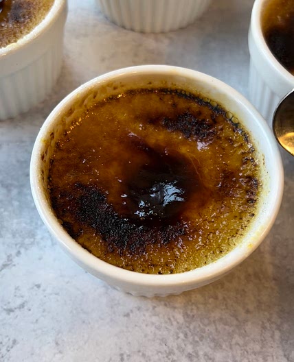 Dairy free Creme Brûlée