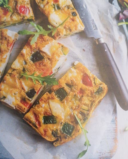 Goat's cheese frittata 294