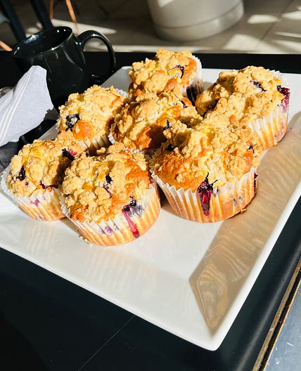 Blueberry muffins
