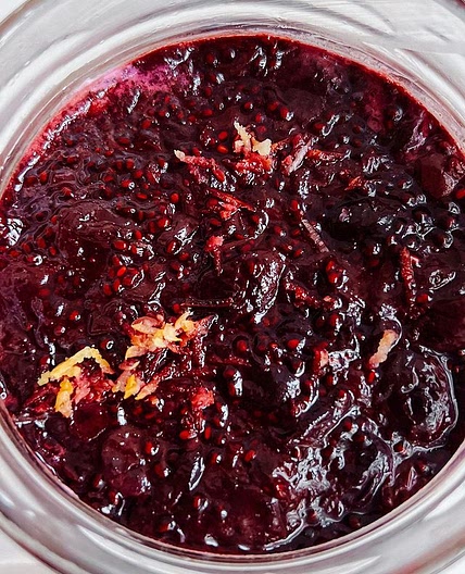Blueberry Cheesecake Overnight Oats 🫐🍰