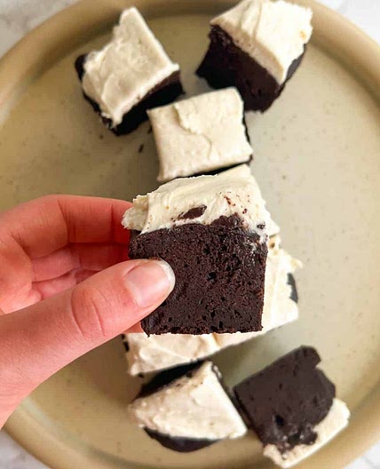 small batch chocolate cake using protein powder