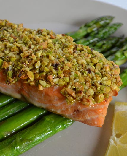 Maple Pistachio Salmon