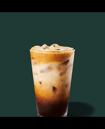 Shaken Brown Sugar Espresso with Oatmilk