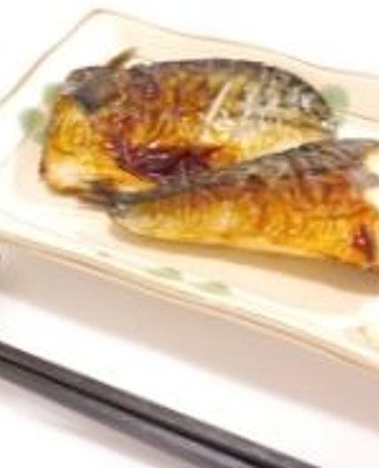 salt grilled mackerel