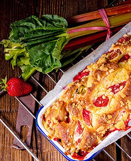 Apple and Rhubarb Crumble