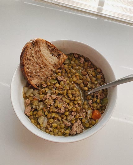 Turkey and Lentil Soup