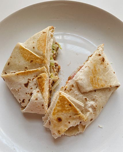 Vegetarian Crunchwrap Supreme