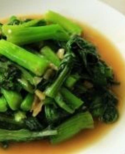 Choy sum sauteed with garlic