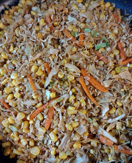 Corn cauli-slaw