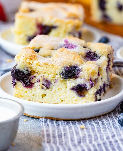 Buttermilk Blueberry Breakfast Cake