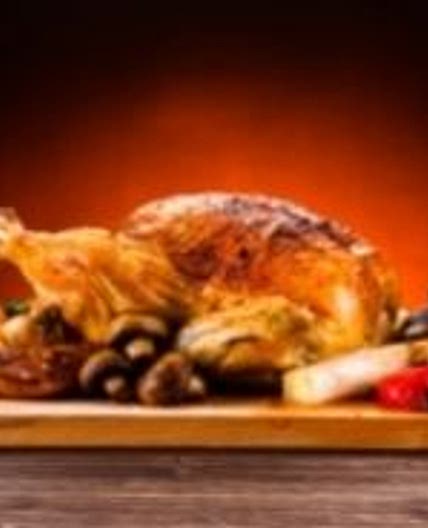 The roast chicken