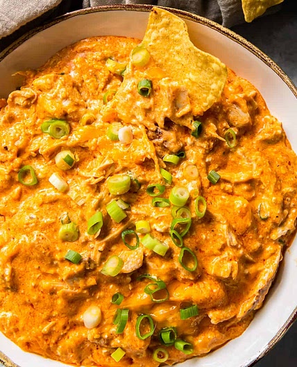 Crockpot Buffalo Chicken Dip Recipe