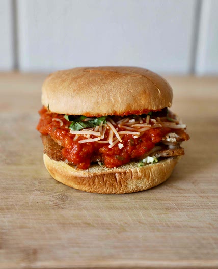 Tofu Parmesan Sandwich