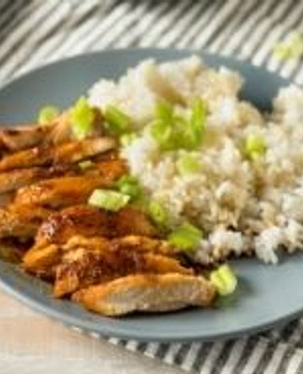 Bowl of Burrito with Teriyaki Sweet Potatoes
