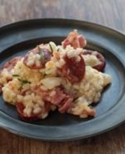 Sausage risotto