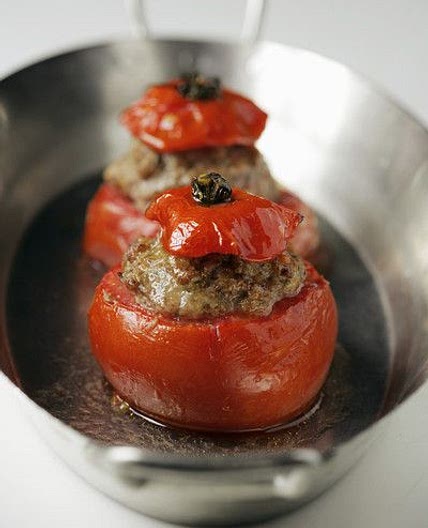 Tomates farcies à la grecque