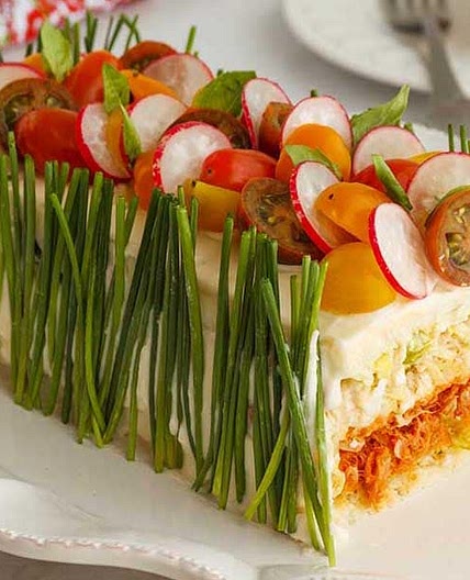 Pastel de atún con pan de molde (receta FÁCIL y sana)