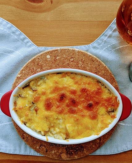 Oatmeal gratin / オートミールグラタン